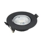 Redpoint SPOT ΚΙΝΗΤΟ LED 3W-5W-7W 3CCT ΣΤΡΟΓΓΥΛΟ ΜΑΥΡΟ