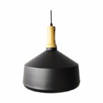 Redpoint "ANDI" ΜΑΥΡΟ/ΛΕΥΚΟ ΦΩΤΙΣΤΙΚΟ ΟΡΟΦΗΣ ΚΡΕΜΑΣΤΟ 1xE27 (Made In P.R.C)