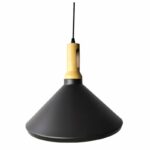 Redpoint "CLAIR" ΜΑΥΡΟ/ΛΕΥΚΟ ΦΩΤΙΣΤΙΚΟ ΟΡΟΦΗΣ ΚΡΕΜΑΣΤΟ 1xE27 (Made In P.R.C)