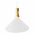 Redpoint "CLAIR" ΛΕΥΚΟ/ΧΡΥΣΟ ΦΩΤΙΣΤΙΚΟ ΟΡΟΦΗΣ ΚΡΕΜΑΣΤΟ 1xE27 (Made In P.R.C)