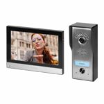 Redpoint ACERO ΘΥΡΟΤΗΛΕΟΡΑΣΗ 4 ΚΑΛ. ΜΕ 1 ΜΠΟΥΤΟΝ+ΟΘΟΝΗ TOUCH LCD 7'' (ΕΠΕΚΤΑΣΙΜΑ) ΜΑΥΡΟ/ΑΣΗΜΙ VIRONE(ORNO)