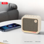 XO F63 Joy Φορητό Bluetooth Ηχείο FM-Radio 5W Μπεζ - Image 3