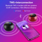 ATC-05B Mini Φορητό Ηχείο Μαύρο - Image 17