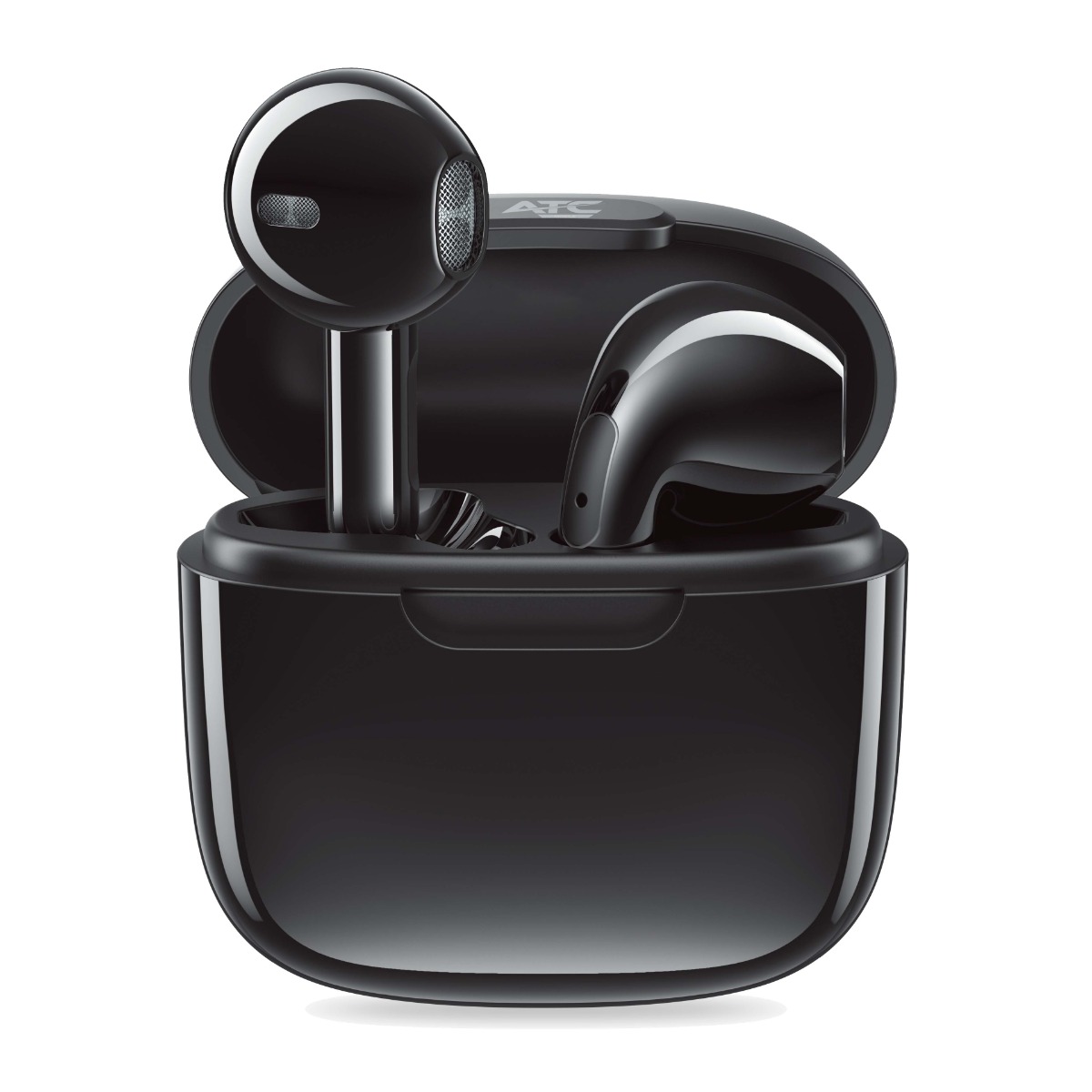 5atc25_1 ATC-25 TWS Wireless Earphone Black - Image 1