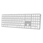 Meetion MT-K230MW 2.4G+Bluetooth Πληκτρολόγιο Λευκό US - Image 6