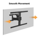 Brateck Βάση TV Επιτοίχια LPA72-464 37" - 90" Ultra Slim - Image 4