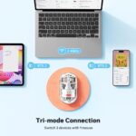 Meetion MT-BTM005 Ασύρματο Ποντίκι Λευκό - Image 7