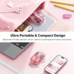 Meetion MT-BTM005 Ασύρματο Ποντίκι Ροζ - Image 3