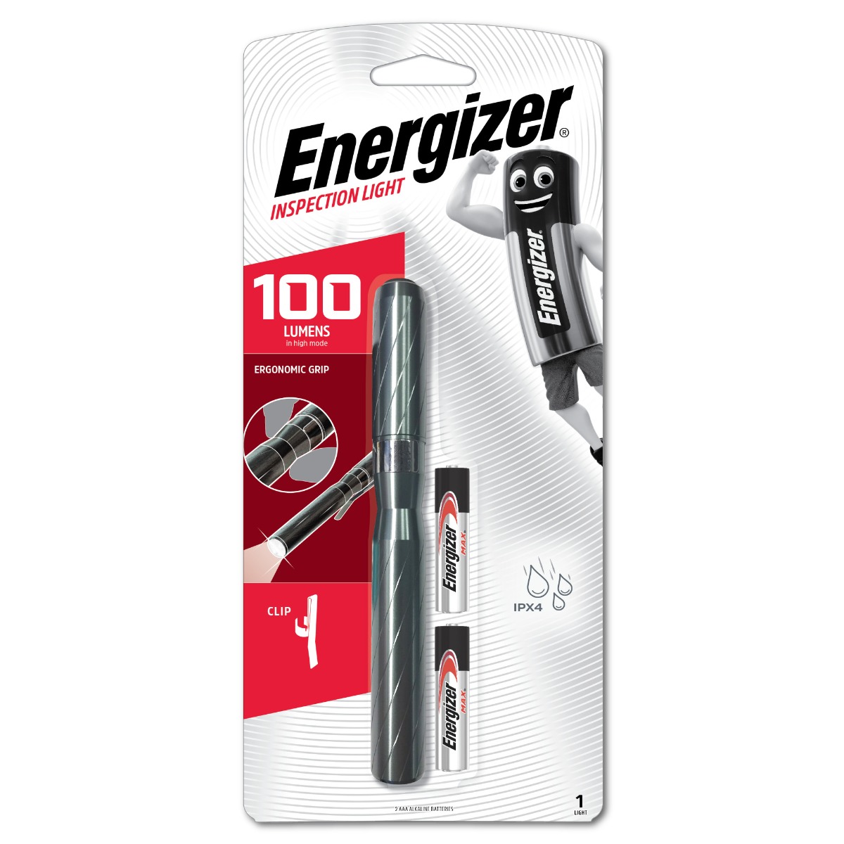 7638900430295_02 ENERGIZER LED Metal Pen Light 75lm - Image 1