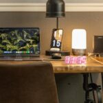 EDUP EH-LEDNI-B-1 Ρολόι τοίχου 3D LED 5,2" Μίνι Ροζ - Image 4