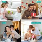 EDUP EH-LEDNI-B-1 Ρολόι τοίχου 3D LED 5,2" Μίνι Ροζ - Image 6