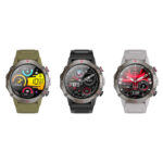 XO J7 Amoled Star Round Smart Sports Call Watch (Γκρι) - Image 5