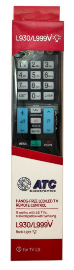 ATC Τηλεχειριστήριο Universal για LG LED L 930 + 3 - Image 4