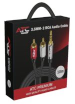 ATC HQ 3.5mm M/ 2 x RCA 10m Cable - Image 2