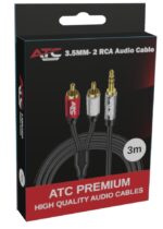 ATC HQ 3.5mm M/ 2 X RCA Cable 3m - Image 4