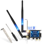 EDUP EP-9651GS WIFI 6EAX5400 + Bluetooth 5.3 PCI-E Network Adapter - Image 2