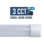 Redpoint 3CCT SLIM BATTEN LIGHT 20W 60CM ΛΕΥΚΟ IP20 - Image 3