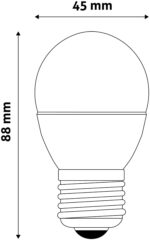 Avide LED Σφαιρική 7W E27 Θερμό 3000K Value - Image 3