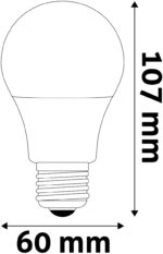 Avide LED Κοινή A60  8W E27 Ψυχρό 6400K - Image 4