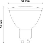 Avide LED Σπότ Αλουμίνιο + Πλαστικό 7W GU10 36° Ψυχρό 6400K Υψηλής Φωτεινότητας - Image 3