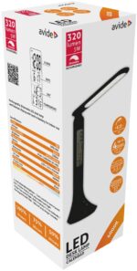 Avide LED Φωτιστικό Γραφείου με Ημερολόγιο Μαύρο 5W - Image 2