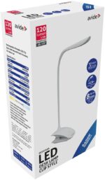 Avide LED Φωτιστικό Γραφείου με Μανταλάκι Άσπρο 1.5W - Image 2