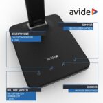 Avide LED Φωτιστικό Γραφείου Δερμάτινο με Ημερολόγιο Μαύρο 6W - Image 4