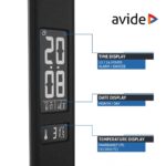 Avide LED Φωτιστικό Γραφείου Δερμάτινο με Ημερολόγιο Μαύρο 6W - Image 5