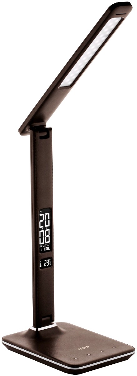 abldl-olc-6w-br_avide-led-asztali-lampa-irodai-borhatasu-naptar-barna-6w_1 Avide LED Φωτιστικό Γραφείου Δερμάτινο με Ημερολόγιο Καφέ 6W - Image 1