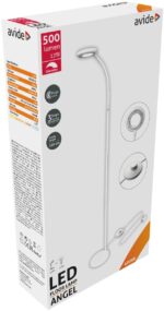 Avide LED Φωτιστικό Δαπέδου Angel 12W Λευκό 4000K Άσπρο - Image 2
