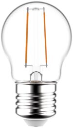 Avide LED Filament Στρογγυλή 2.5W E27 Θερμό 2700K - Image 2