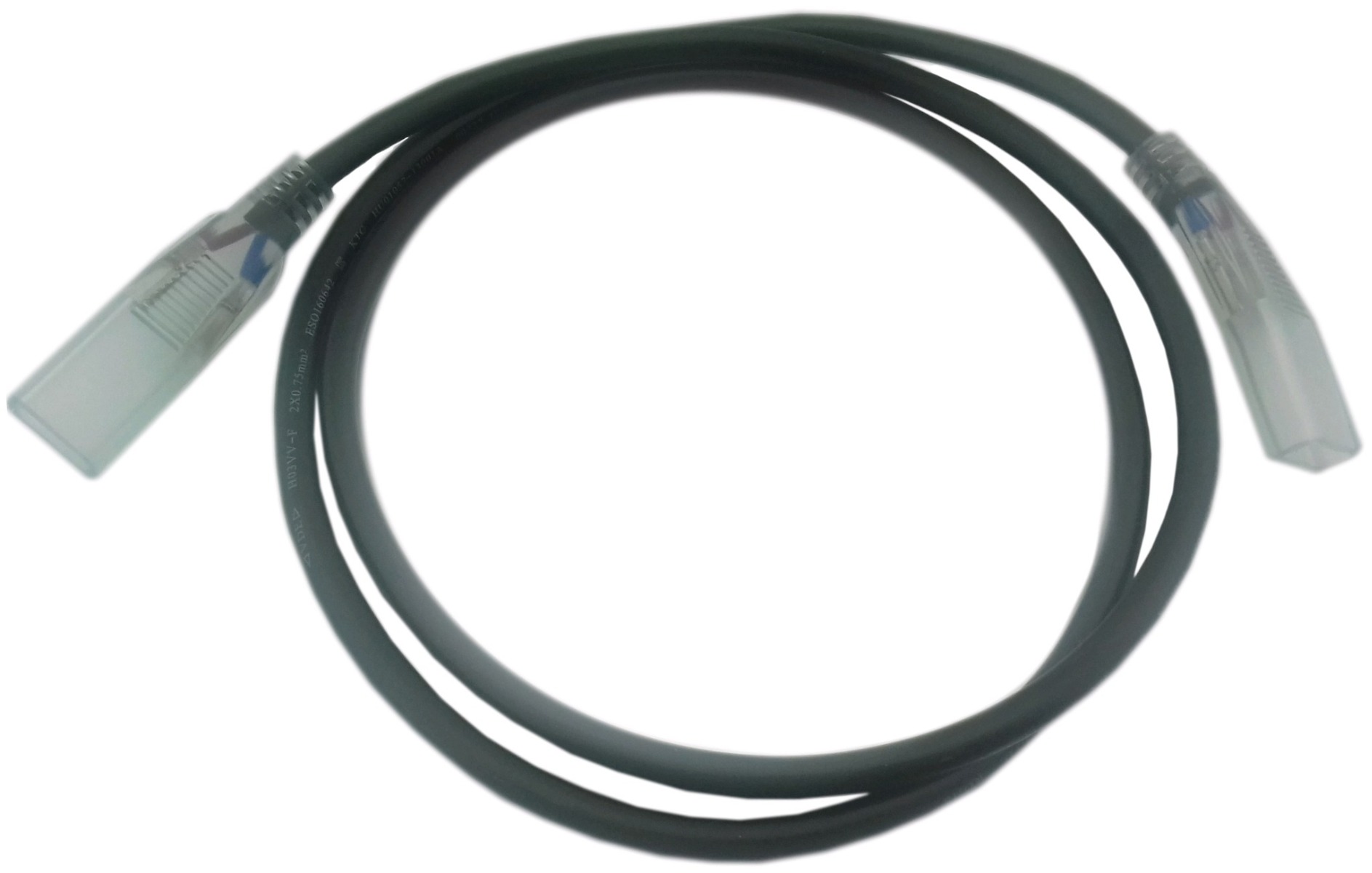 abls220v3528-1m-ext_avide-led-szalag-220v-3528-smd-hosszu-1m-toldo-kabel Avide LED Ταινία 220V 3528 SMD Long Καλώδιο Επέκτασης 1m - Image 1