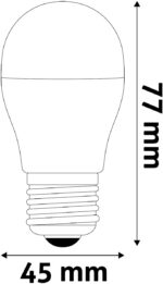 Avide LED Σφαιρική G45 2.9W E27 Θερμό 3000K Super Υψηλής Φωτεινότητας - Image 3