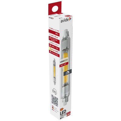 abr7sww10w-cl-d_avide-led-10w-r7s-18x118mm-ww-3000k-dimm-400x400 Avide LED 10W R7S 18x118mm WW 3000K Ντιμαριζόμενο - Image 1