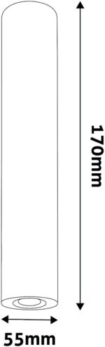 Avide Φωτιστικό Οροφής GU10 Spot Light Στρογγυλό Λευκό 170mm - Image 2