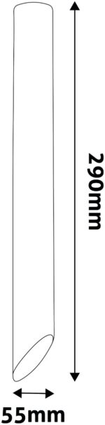 Avide Φωτιστικό Οροφής GU10 Spot Light Στρογγυλό Λευκό 290mm - Image 2