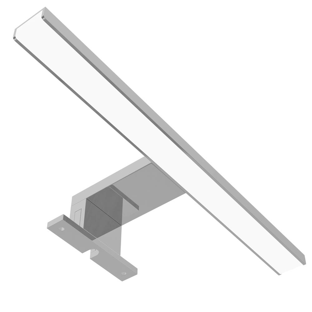 alml-b30-ac-5w Avide LED Τετράγωνο Φωτιστικό Καθρέφτη Chrome Alu 300mm NW 4000K 5W IP44 - Image 1