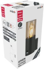 Avide Εξωτερικό Φωτιστικό Τοίχου Athen 1xE27 IP54 με Φωτοκύτταρο - Image 2