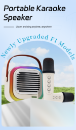 ATC-12 Ασύρματο Ηχείο Καραόκε 10W RGB - Image 8