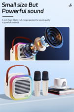 ATC-12 Ασύρματο Ηχείο Καραόκε 10W RGB - Image 11