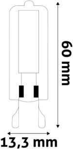 Avide LED Λαμπτήρας 4W G9 COB WW 3000K - Image 3