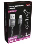 ATC-C3 Charge & Sync Cable USB A/L 2.4A max - Image 2