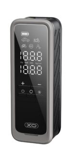 XO CZ018 Smart Φορητή Ασύρματη Αντλία Φουσκώματος 5000 mAh 22 Κυλίνδρων - Image 2