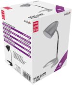 Avide Basic Φωτιστικό Γραφείου C Base S Ασημί - Image 2