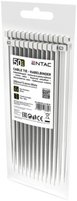Entac Δεματικά 3.6mmx300mm Λευκά