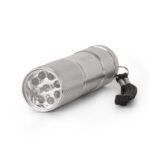 Entac Φακός Χειρός 1W 9LED ALU Ασημί - Image 2