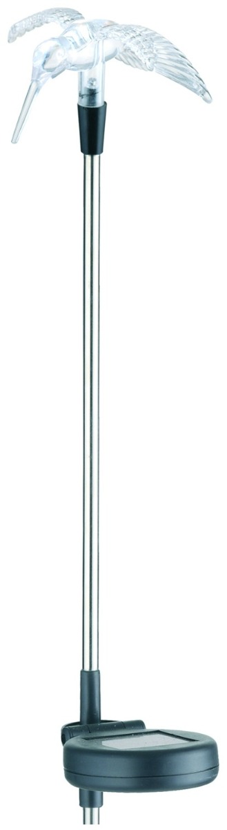 egsl-ss1lhb80_entac-kerti-szolar-lampa-34cm-rgb-rozsdamentes-acel-kolibri-forma Entac Ηλιακό Κήπου 34cm RGB Ανοξείδωτο ατσάλι Κολίμπρι - Image 1