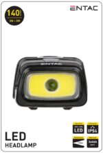 Entac Φακός Κεφαλής 5+3W Μαύρο (3xAAA Δεν περιλαμβ.) - Image 4