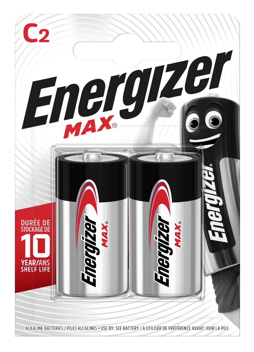 energizer-max-lr14-c-bl2 Energizer Max Alkaline Μπαταρία C (2 τμχ) - Image 1