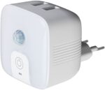 Entac Φωτάκι Νυκτός 3000K με 2 USB Θύρες και Φωτοκύτταρο - Image 2